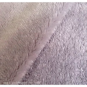 Coral Fleece Fabric Two Side Brush And Anti Pilling Coral Velvet Fabric For Baby Wear thumbnail-4