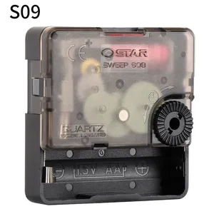 Ostar Wall Clock Movement Sweep Movement /S09 Clock Machenism thumbnail-1