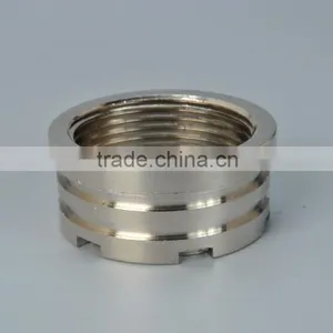 Gernal NPT Pipe Threaded Brass Inserts With Chrome or Nickel Plating thumbnail-6