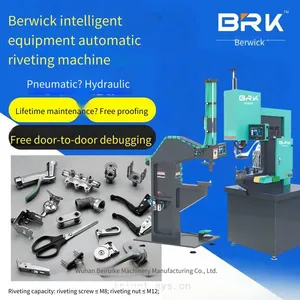 Air Damper Riveting Equipment, Barrel-shaped Air Damper Flange Riveting Equipment, Customized Fan Air Damper Riveting Machine thumbnail-5
