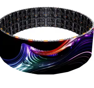 P3.91 High Definition Backlit Video Wall LED Display Screen thumbnail-1