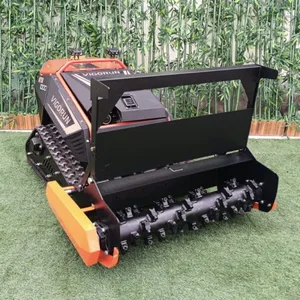 Vigorun Tech 1000mm Cutting Width Tool Transporter Remote Control Forest Mulcher With Loncin 4-Stroke Engine thumbnail-1
