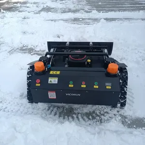 Industrial Agriculture Gasoline Powered Single Cylinder RC Mower VTLM800 Snow Plow Working 60 Adjustable Mowing Height thumbnail-2