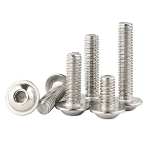 China Fastener ISO 7380 M3 M4 M5 M6 M8 304 Stainless Button Head Allen Bolt thumbnail-5
