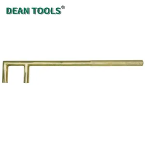 Non Sparking F Wrench Copper Alloy Beryllium Bronze 20*200mm thumbnail-1