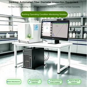 Desktop Automated Reinforcing Fiber Diameter Tester, Compliant With ISO 1888:2022 thumbnail-1