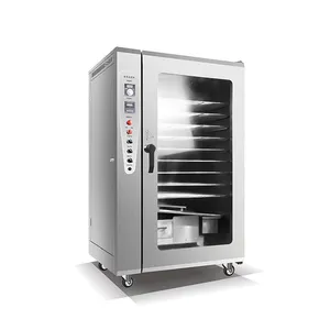 MO-Qdmdch Stainless Steel Smoker Oven 9 Layers BZ0521 Electric Gas Food Smoking Machine for Chicken Sausage Fish Pork Beef thumbnail-1