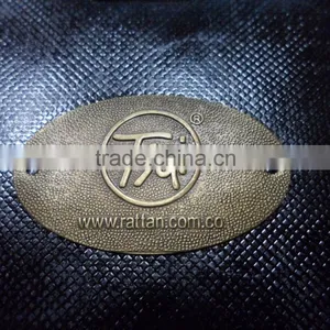 2015 Fashion Custom Company Brand Metal Letters Tag Accessories thumbnail-1
