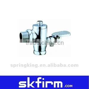 New Brass Electronic Time Delay Urinal Flusher Valve thumbnail-1