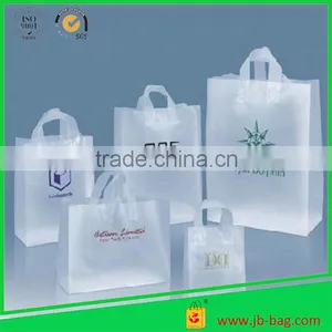 Frosty Clear Bag 3 Mil Thickness Plastic Shopping Bags,Ideal Retail Purchases and Promotions Packaging Bag thumbnail-1