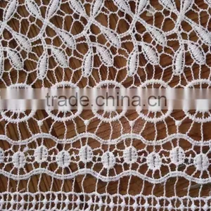 2016wholesale Lace Garment Accessory/embroidery Polyester Full Lace Water Soluble Lace Fabric thumbnail-2