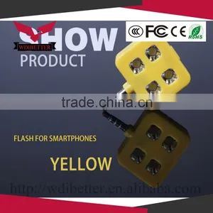 Portable LED Smartphone Flash For And Tablets With Mini USB Charging Port thumbnail-4