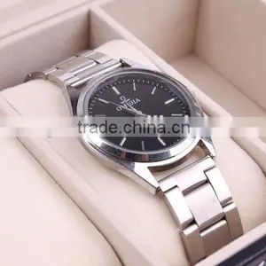 W806-20 20 Grid Slot Black PU Leather Big Watch Packaging Box With Drawer Quality Choice thumbnail-5