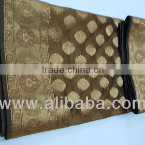 Banarasi Semi-organza Jacquard Sarees thumbnail-1