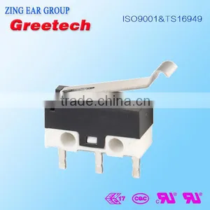 SPDT/SPST Mini Size Micro Switch Products With Long Lever thumbnail-1