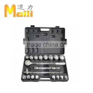 21pcs 3/4"DR (7/8"-2") Piastic Boxes Socket Wrench Set 6PT thumbnail-2