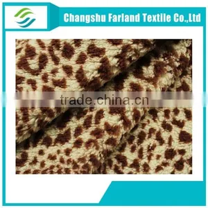 Cheetah Print Shu Velveteen Fabric for Sofa thumbnail-1