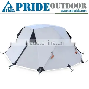 New Product Double Pole Outdoor Camping Tent Space Spring Up Sunshade Tent thumbnail-1