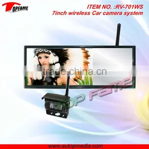 RV-701WS 12V Car Wireless Reversing Camera With Rearview Mirror for Sales thumbnail-1