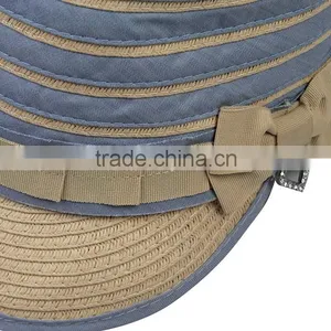 Very Beautiful and Pretty Natural Straw Hat for Girl thumbnail-5