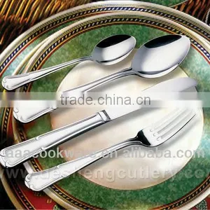 4/16/24pcs Mirror Polish 304 Stainless Steel Tableware thumbnail-1