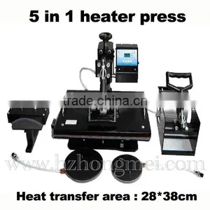 High Quality 5 in 1 Dye Sublimation Machine Sublimation Transfer Printing Machine thumbnail-1