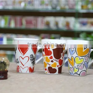 Hunan V-shape White Sublimation Coffee Mug thumbnail-5