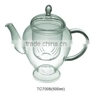 Hot Sale Borosilicate Glass Teapot Infuser thumbnail-1