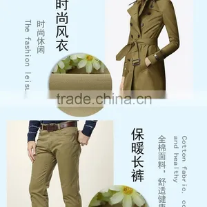 Leisure High-grade Fabrics Cotton Men's Trousers thumbnail-1