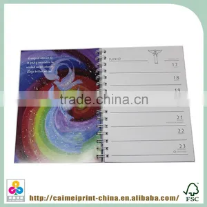 Wholesale China Market Hardcover Wire-o or Spiral Bound Book Printing thumbnail-2
