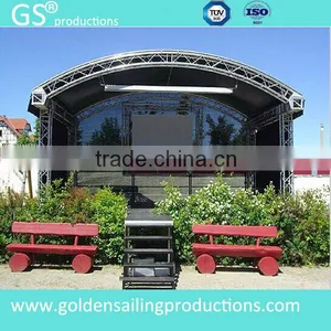 Curved Roof Truss Canopy Tent Aluminum Truss thumbnail-1