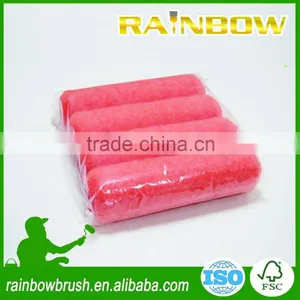 4 Pcs Pack Cheap Polyester Paint Roller Brush thumbnail-1