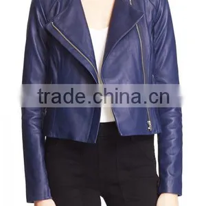 Fashioned Hot Look Women Fashion Leather Jacket thumbnail-1