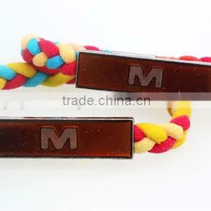 2016 Fashion Rope Bracelet Custom Multi Color Safe M Charm Bracelets thumbnail-3