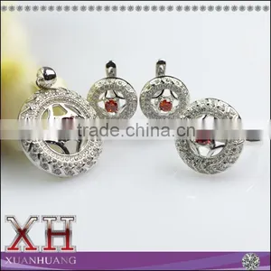 Jewelry Set 2015 Fashion Necklace Earrings Ring Set Jewelry Silver Jewelry thumbnail-1