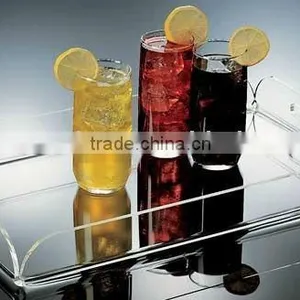 Widly Used Square Acrylic Tray With Various Sizes per Each Client's Require thumbnail-1