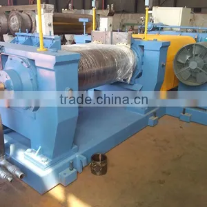 XK450 Compound Rubber Sheet Two Roll Rubber Mixing Mill thumbnail-4
