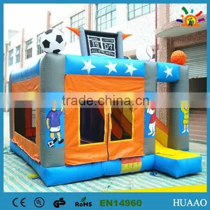 All Star Arena Inflatable Sporting Castle thumbnail-1