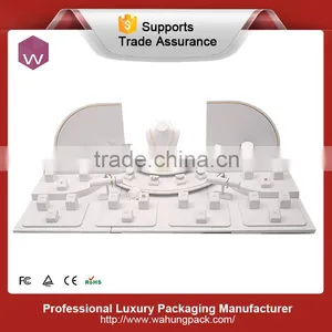 White Velvet Jewelry Display Props For Custom Jewel Accessories thumbnail-1