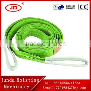 50mm 2000KG Polyester Flat Webbing Sling/Lifting Sling Belt for Steel Pipe thumbnail-2