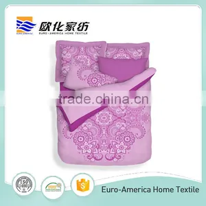 Cotton Bed Sheets Sets Home 4pc Bedding Set thumbnail-6