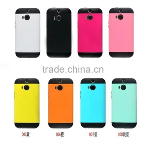 HYBRID SHOCKPROOF TPU MOBILE PHONE CASE COVER FOR HTC ONE M8 thumbnail-1