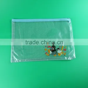 Transparent Top Sealing Zipper Pvc Bag, Slide Zip Lock Plastic Pvc Bag, Pvc School Pencil Case thumbnail-1