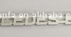 Hot Sale 3D ABS Plastic Chrome Electroplating Self-adhesive Car Body Sticker ,car Sticker thumbnail-2