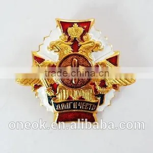 Russian Army Badge Custom Security Badges Blank Pin Badges thumbnail-1