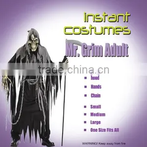 Instant Costumes Angel of Death Halloween Party Costumes Scary Carnival Dress thumbnail-1