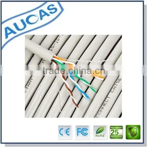Factory Price 24 AWG 4 Pairs 1000ft/roll Bulk FTP Cat5e Plenum Cable thumbnail-5