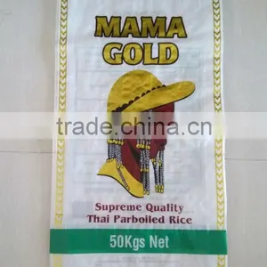 pp Woven Bags Water Proofed Food Grade Bags for 50kg Rice thumbnail-3