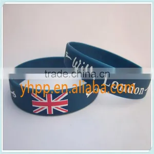 Custom WILLS LONDON Retro British Union Jack uk Printed Wristband Bracelet thumbnail-3