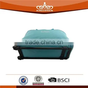 China Wholesale Light Blue 600D Trolley Luggage Bag thumbnail-6